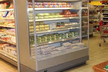 kølehylde mælkeprodukter mælk yoghurt