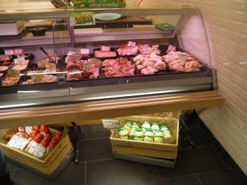 køledisk premium kød vitrine