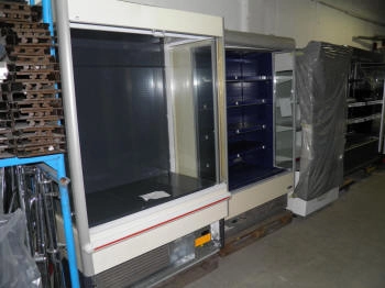 kølehylde åben vitrine selvbetjening